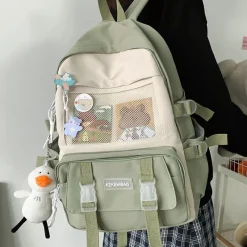Kawaii Therapy School Backpacks | Preppy Backpacks<Kawaii Canvas Harajuku School Backpack – Limited Edition