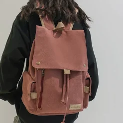 Kawaii Therapy Korea Style Backpacks | Travel Backpacks<Kawaii Canvas Korea Style Travel Backpack – Limited Edition