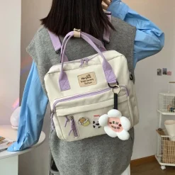Kawaii Therapy School Backpacks | Preppy Backpacks<Kawaii Canvas Style Harajuku Backpack