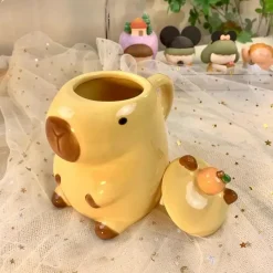 Kawaii Therapy Bottles<Kawaii Capybara Ceramic Tea Cup – Limited Edition