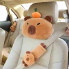 Kawaii Therapy Seat Cushions | Capybara<Kawaii Capybara Headrest Seatbelt Cushion – Limited Edition