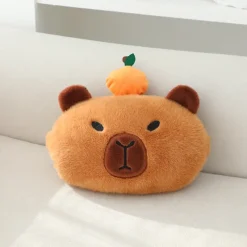 Kawaii Therapy Seat Cushions | Capybara<Kawaii Capybara Headrest Seatbelt Cushion – Limited Edition
