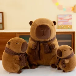 Kawaii Therapy Cute Stuffed Animals | Capybara<Kawaii Stuffed Animal with Scarf (30cm)