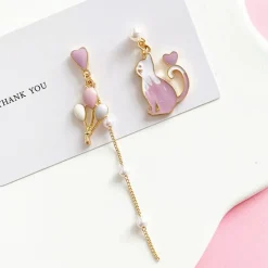 Kawaii Therapy Earrings<Kawaii Cat Balloon Earrings – Limited Edition