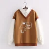 Kawaii Therapy Clothing<Kawaii Cat Fish Harajuku Style Sweater – Limited Edition