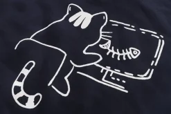Kawaii Therapy Clothing<Kawaii Cat Fish Harajuku Style Sweater – Limited Edition