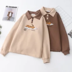 Kawaii Therapy Clothing<Kawaii Cat Line Ball Harajuku Hoodie – Special Edition