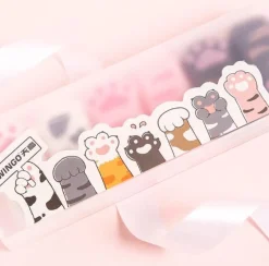 Kawaii Therapy Erasers<Kawaii Cat Paw Correction Tape (6pcs)