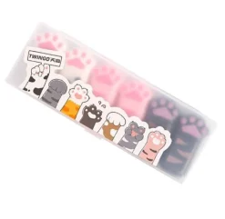 Kawaii Therapy Erasers<Kawaii Cat Paw Correction Tape (6pcs)