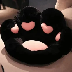 Kawaii Therapy Seat Cushions | Pillows<Kawaii Cat Paw Hearts Seat Cushion – Special Edition