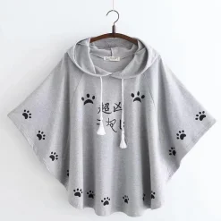 Kawaii Therapy Clothing<Kawaii Cat Paw Japanese Style Hoodie