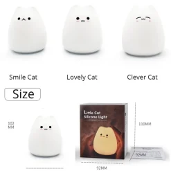 Kawaii Therapy Kawaii Lamps<Kawaii Cat Silicone Lamp – Limited Edition