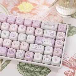 Kawaii Therapy Keyboards & Keycaps<Kawaii Cat Tea Party Mao Profile Keycaps