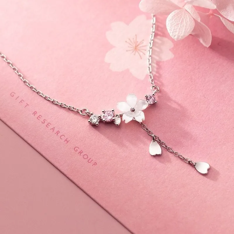 Kawaii Therapy Earrings<Kawaii Cherry Blossom Flower Necklace – Limited Edition