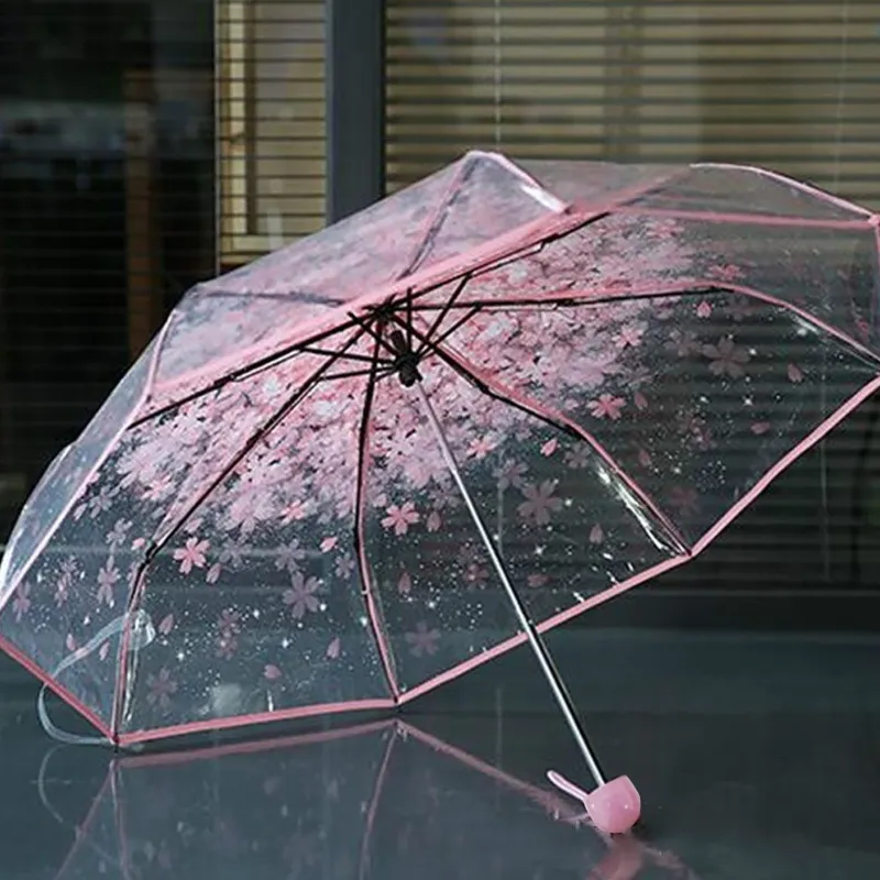 Kawaii Therapy Umbrella<Kawaii Cherry Blossom Sakura Umbrella – Limited Edition
