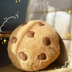 Kawaii Therapy Pillows<Kawaii Chocolate Chip Cookie Seat Cushion