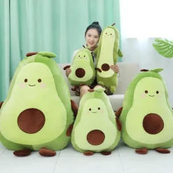 Kawaii Therapy Giant Stuffed Animals | Fruit<Kawaii Chubby Avocado Plush XL (65cm)