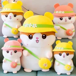 Kawaii Therapy Cute Stuffed Animals<Kawaii Chubby Hamster Plush (30cm) – Limited Edition
