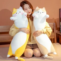 Kawaii Therapy Cute Stuffed Animals | Pillows<Kawaii Chubby Long Cat Pillow (80cm) – Special Edition