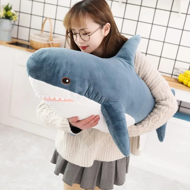 Kawaii Therapy Cute Stuffed Animals | Giant Stuffed Animals<Kawaii Chubby Shark Plush Jumbo Edition (90cm)