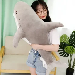 Kawaii Therapy Cute Stuffed Animals | Giant Stuffed Animals<Kawaii Chubby Shark Plush Jumbo Edition (90cm)