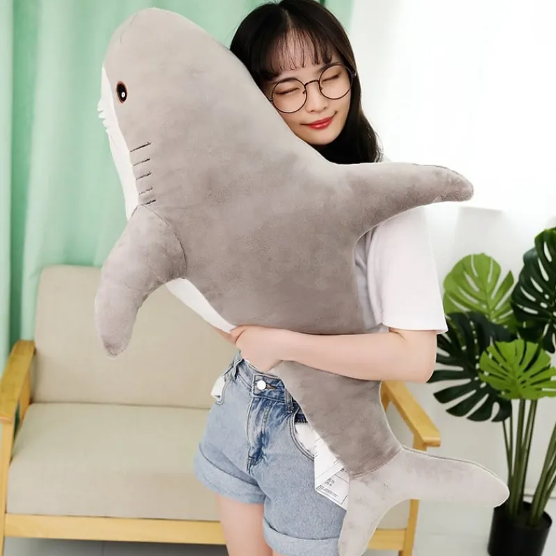 Kawaii Therapy Cute Stuffed Animals | Giant Stuffed Animals<Kawaii Chubby Shark Plush Jumbo Edition (90cm)