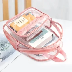 Kawaii Therapy Mini Bags | Ita Bags<Kawaii Clear Transparent College Backpack – Limited Edition