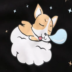 Kawaii Therapy Clothing<Kawaii Cloud Corgi Hoodie – Limited Edition