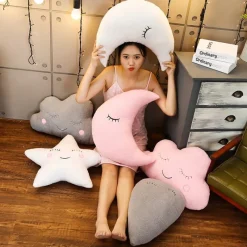 Kawaii Therapy Pillows<Kawaii Cloud Moon Cushion Pillow