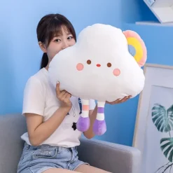 Kawaii Therapy Pillows<Kawaii Cloud Star Pastel Cushion Pillow