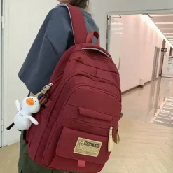 Kawaii Therapy School Backpacks | Preppy Backpacks<Kawaii College Style Mutipocket Harajuku Book Backpack