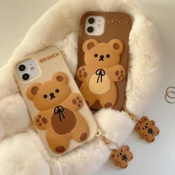 Kawaii Therapy Phonecase<Kawaii Cookie Bear Phone Case