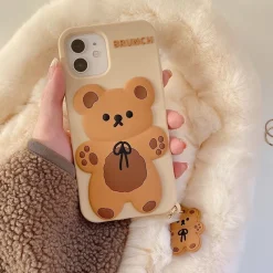 Kawaii Therapy Phonecase<Kawaii Cookie Bear Phone Case