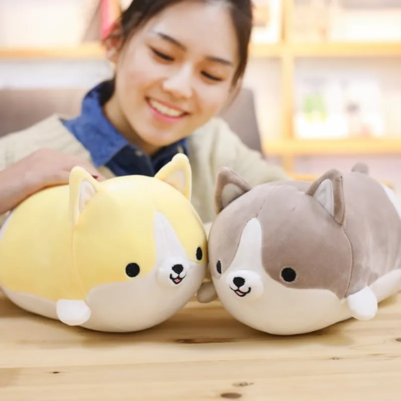 Kawaii Therapy Cute Stuffed Animals | Shiba<Kawaii Corgi Chubby Plush (30cm)