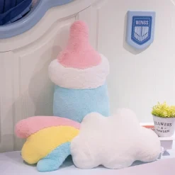 Kawaii Therapy Pillows<Kawaii Cotton Candy Heart Wings Plush – Limited Edition