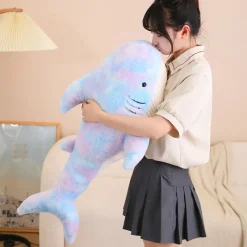 Kawaii Therapy Cute Stuffed Animals | Sea Animal<Kawaii Cotton Candy Shark Plush XL (80cm)