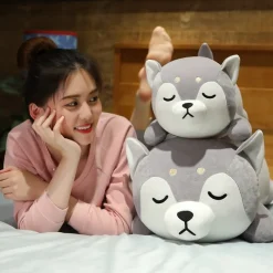 Kawaii Therapy Cute Stuffed Animals | Shiba<Kawaii Cuddle Series Husky Shiba Inu Plush (45cm)