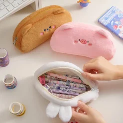 Kawaii Therapy Pencil Cases<Kawaii Cute Animal Rabbit Bear Pencil Case