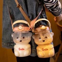 Kawaii Therapy Bottles<Kawaii Cute Bear Water Bottle (1000ml) – Limited Edition