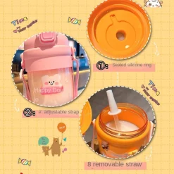 Kawaii Therapy Bottles<Kawaii Cute Jumbo Pastel Water Bottle – Limited Edition