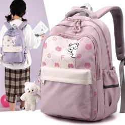 Kawaii Therapy School Backpacks | Preppy Backpacks<Kawaii Cute Pastel Bear Harajuku School Bag