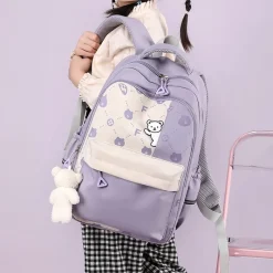 Kawaii Therapy School Backpacks | Preppy Backpacks<Kawaii Cute Pastel Bear Harajuku School Bag