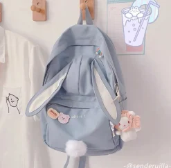 Kawaii Therapy Animal Backpacks | Japanese Style Backpacks<Kawaii Cute Rabbit Ears Harajuku Backpack – Limited Edition