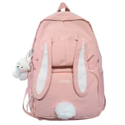Kawaii Therapy Animal Backpacks | Japanese Style Backpacks<Kawaii Cute Rabbit Ears Harajuku Backpack – Limited Edition