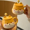 Kawaii Therapy Bottles<Kawaii Cute Shiba Inu Ceramic Cup – Limited Edition