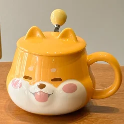 Kawaii Therapy Bottles<Kawaii Cute Shiba Inu Ceramic Cup – Limited Edition