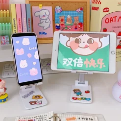 Kawaii Therapy Desk Organizers | Desk Accessories<Kawaii Desktop Foldable Mobile Phone Holder