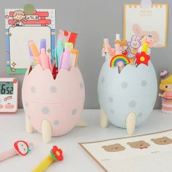 Kawaii Therapy Desk Organizers | Desk Accessories<Kawaii Dinosaur Egg Pen Holder – Limited Edition