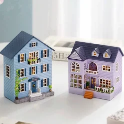 Kawaii Therapy Doll House<Kawaii DIY Mini Wooden Cottage Dollhouse