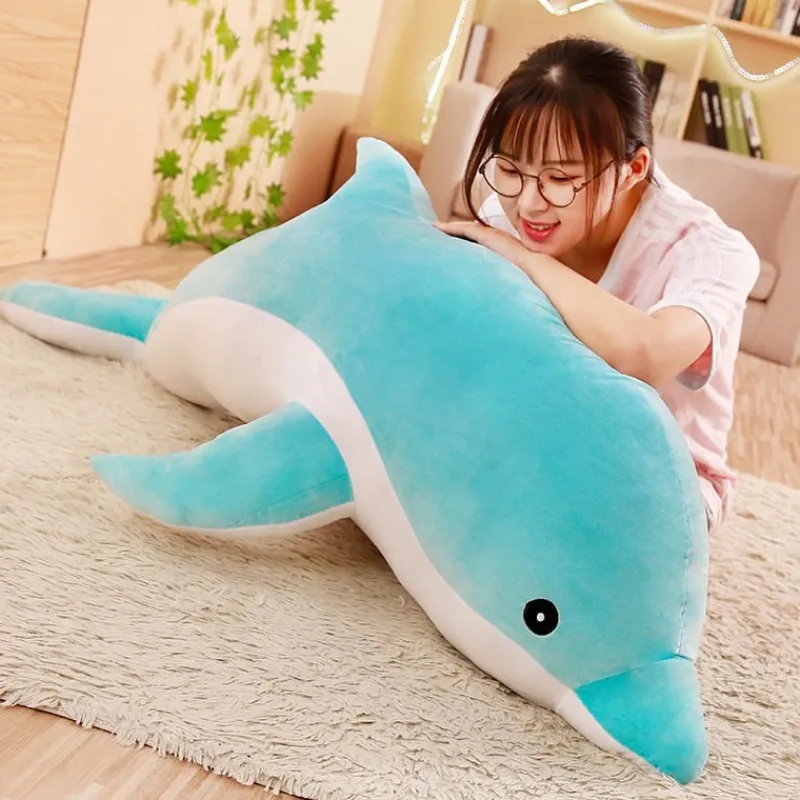Kawaii Therapy Cute Stuffed Animals | Giant Stuffed Animals<Kawaii Dolphin Plush Jumbo Edition (100cm)